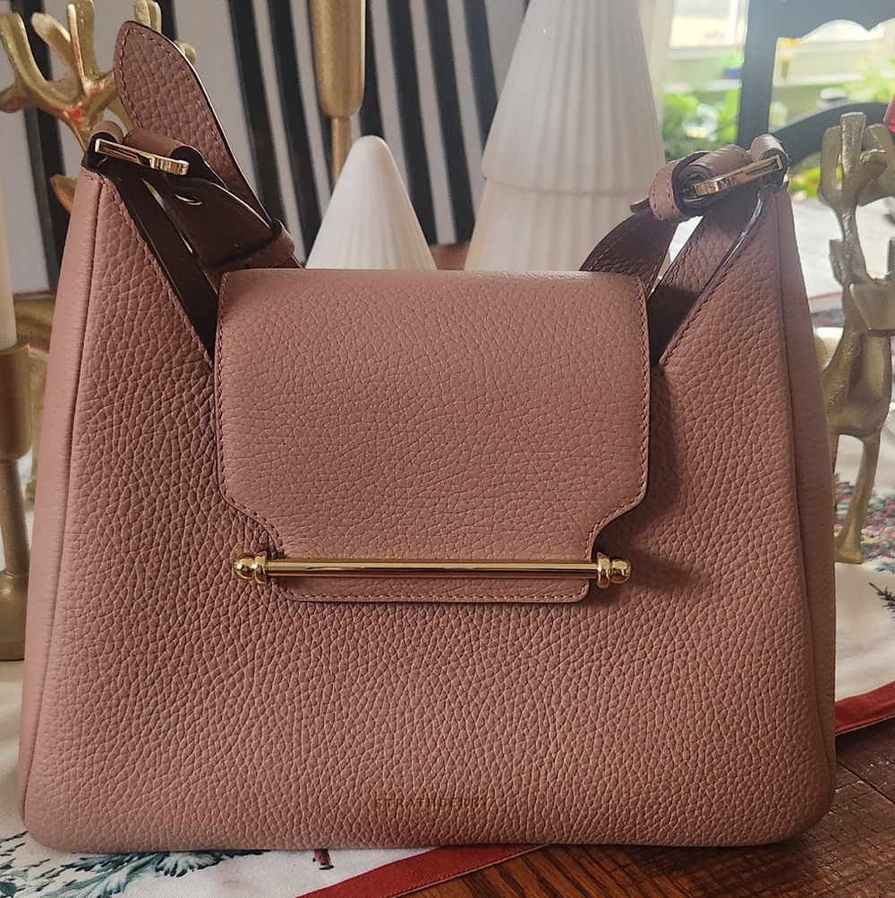 Strathberry Multrees Hobo Pink